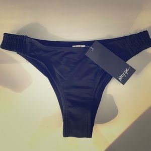 Nasty Gal Black Bikini Bottoms Never Worn